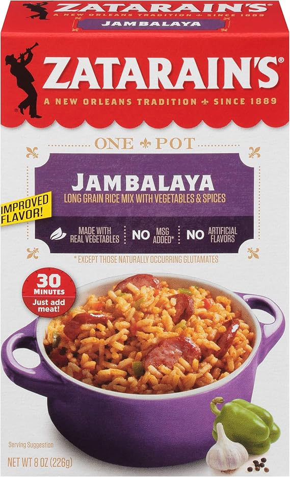 Zatarain Jambalaya Mix 227g Amazon.ca Grocery