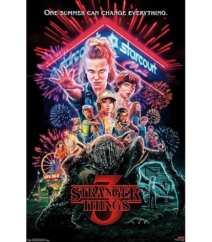 Trends International 24X36 Netflix Stranger Things: Season 3 - One