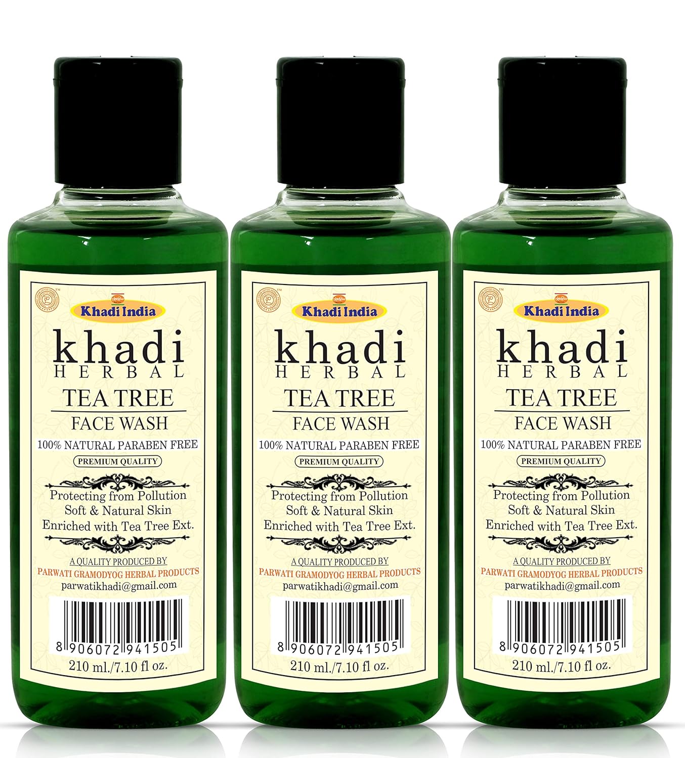 khadi tea tree face wash