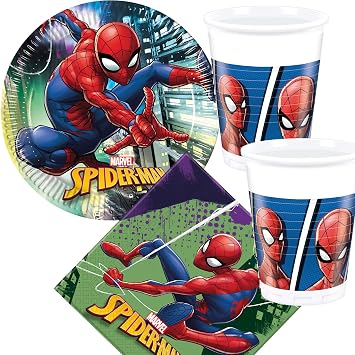 Anruf Elevation Zitrone Partyset Spiderman Amazon Machtig Temperatur Komm Mit