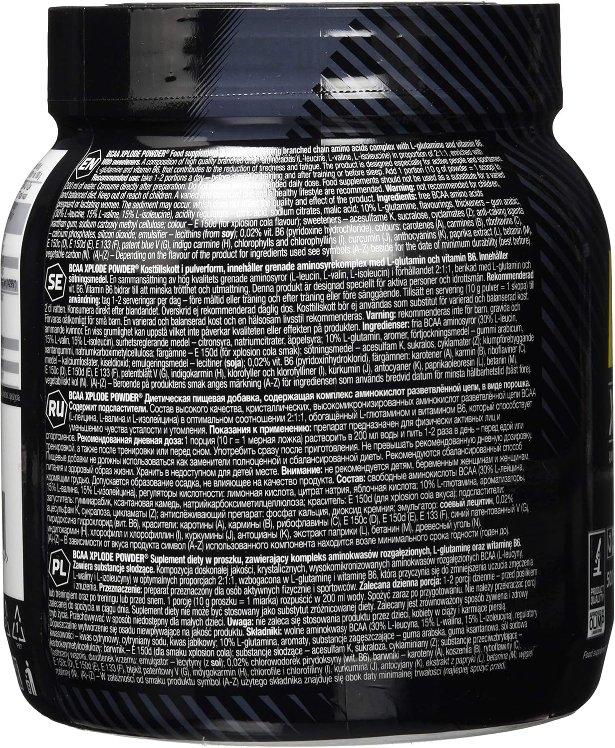 OLIMP SPORT NUTRITION Olimp Labs Fruit Punch BCAA Xplode Recovery and Energy Supplement Powder, 500 g, BCAA Xplode 500 g tub - Image 4