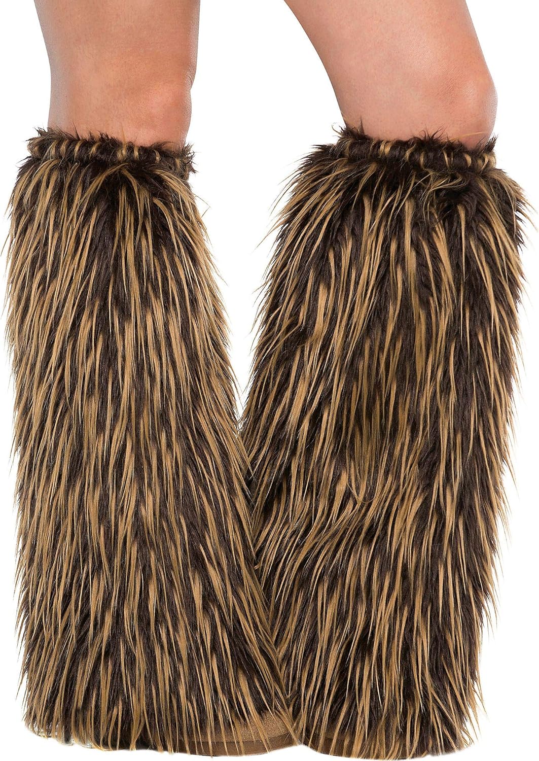 Amscan 843282 Medieval Furry Leg Warmers, Adult Standard Size, 1 Pair: Toys & Games
