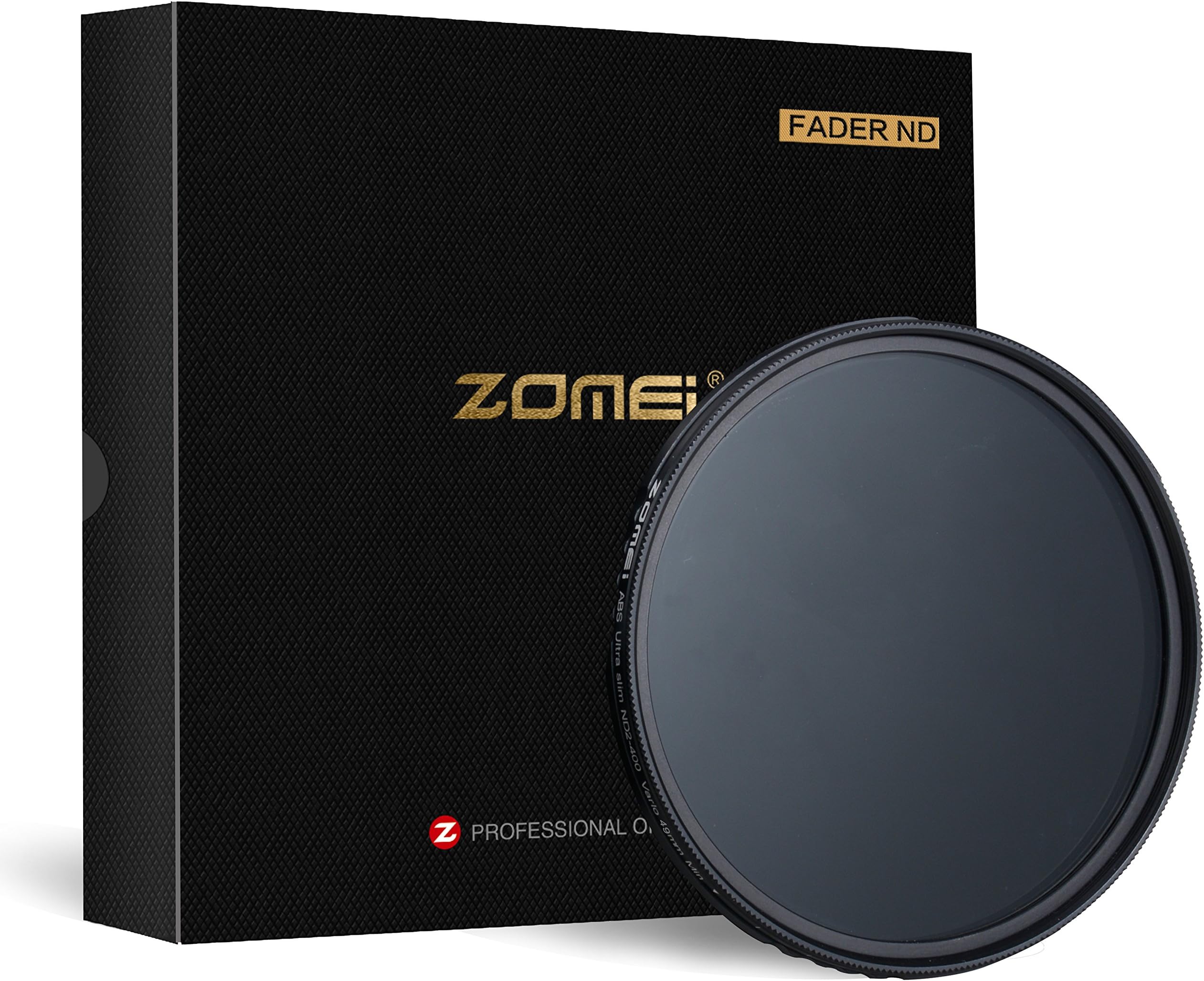 ZoMei 40.5mm Neutral Density Filter Fader Variable NDX Adjustable ND2 ND4 ND8 ND16 to ND400 Lens Filter