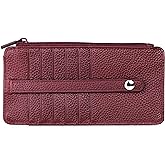 Julia Buxton Hudson Pik-Me-Up® Thin Card Holder Red