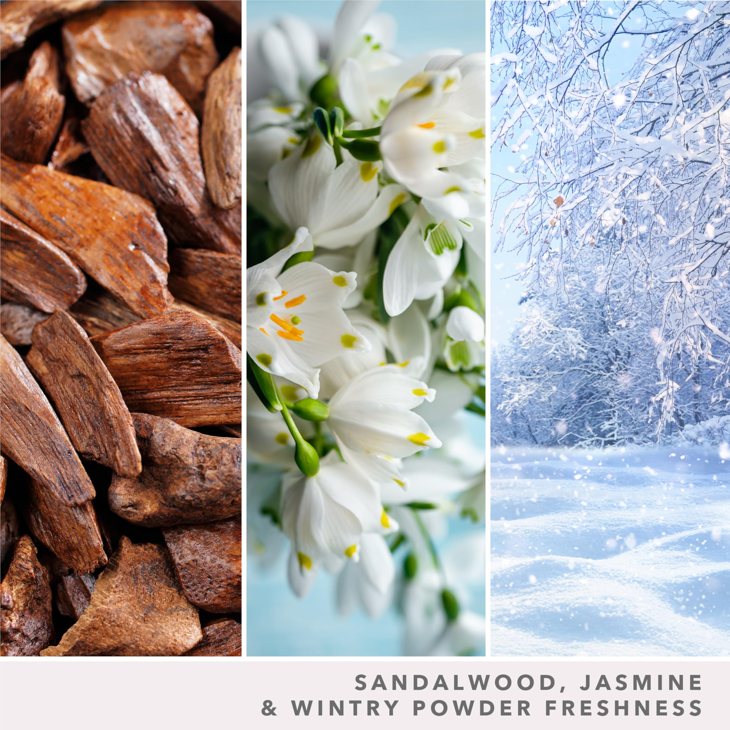 Yankee Candle Scented Candle | Snow In Love Large Jar Candle | Long Burning Candles: up to 150 Hours