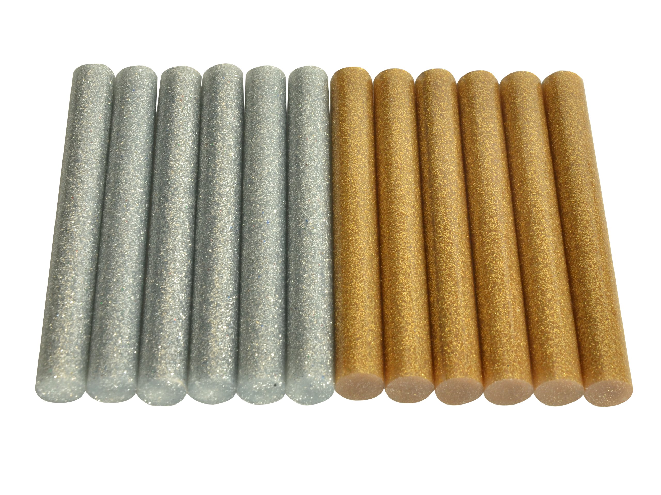 Stanley 170437 Low Temp Glue Sticks - Silver/ Gold (12 Pieces)