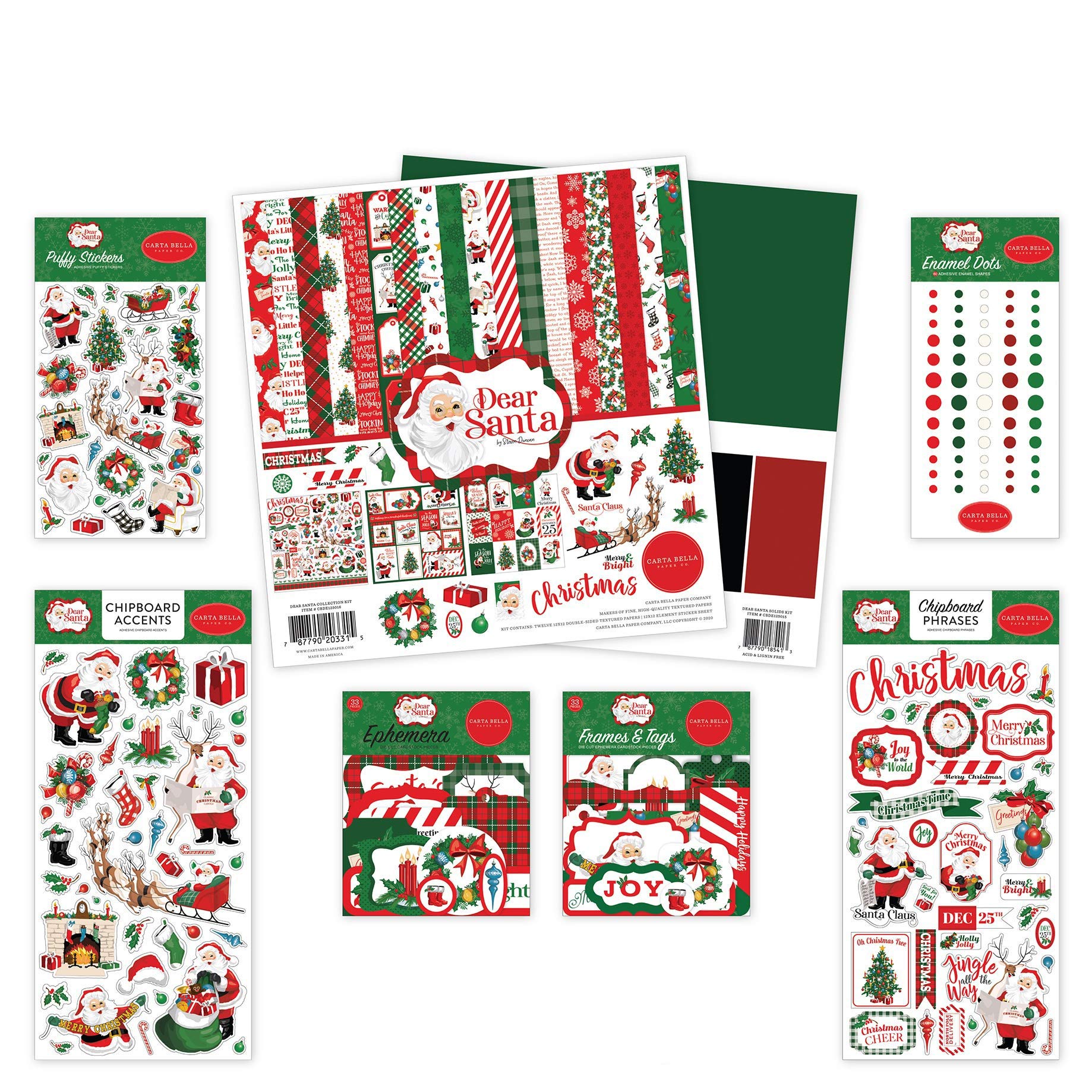 Carta Bella Paper Co Carta Bella MEGA BDL Dear Santa