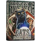 Bicycle Cats Playing Cards Designed by Lisa Parker, Black