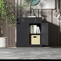 TaskStorz Metal Garage Storage Cabinets，Metal
