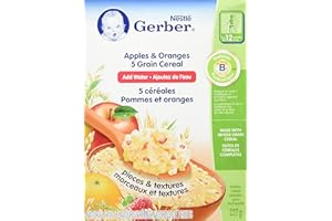 Gerber Gerber 5 Grain W/Apples & Oran