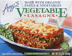 Amy's, Lasagna Vegetable, 9.5 Ounce