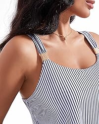 RXRXCOCO Women Tankini Bathing Suits Ruffle High