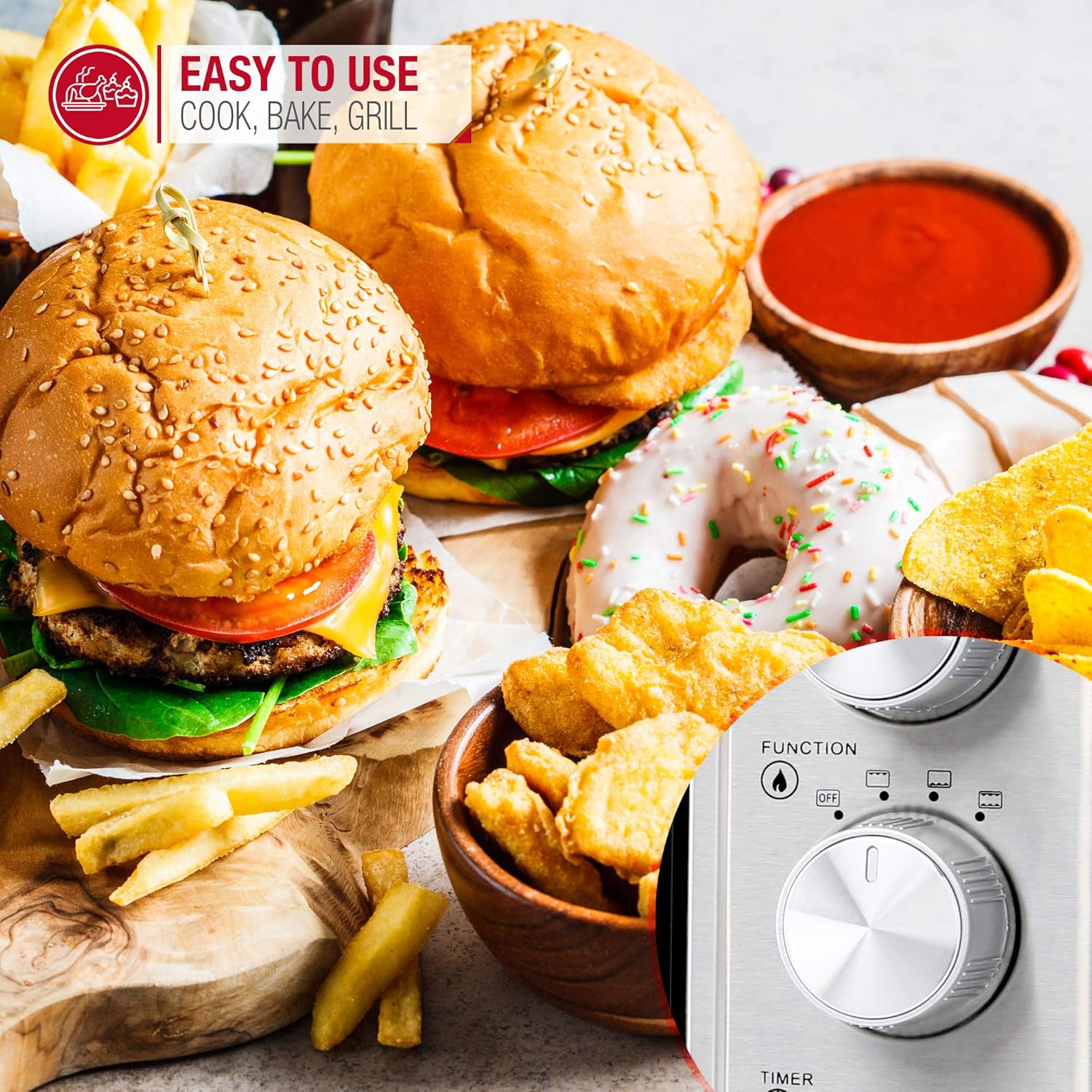 netta 35l electric mini oven