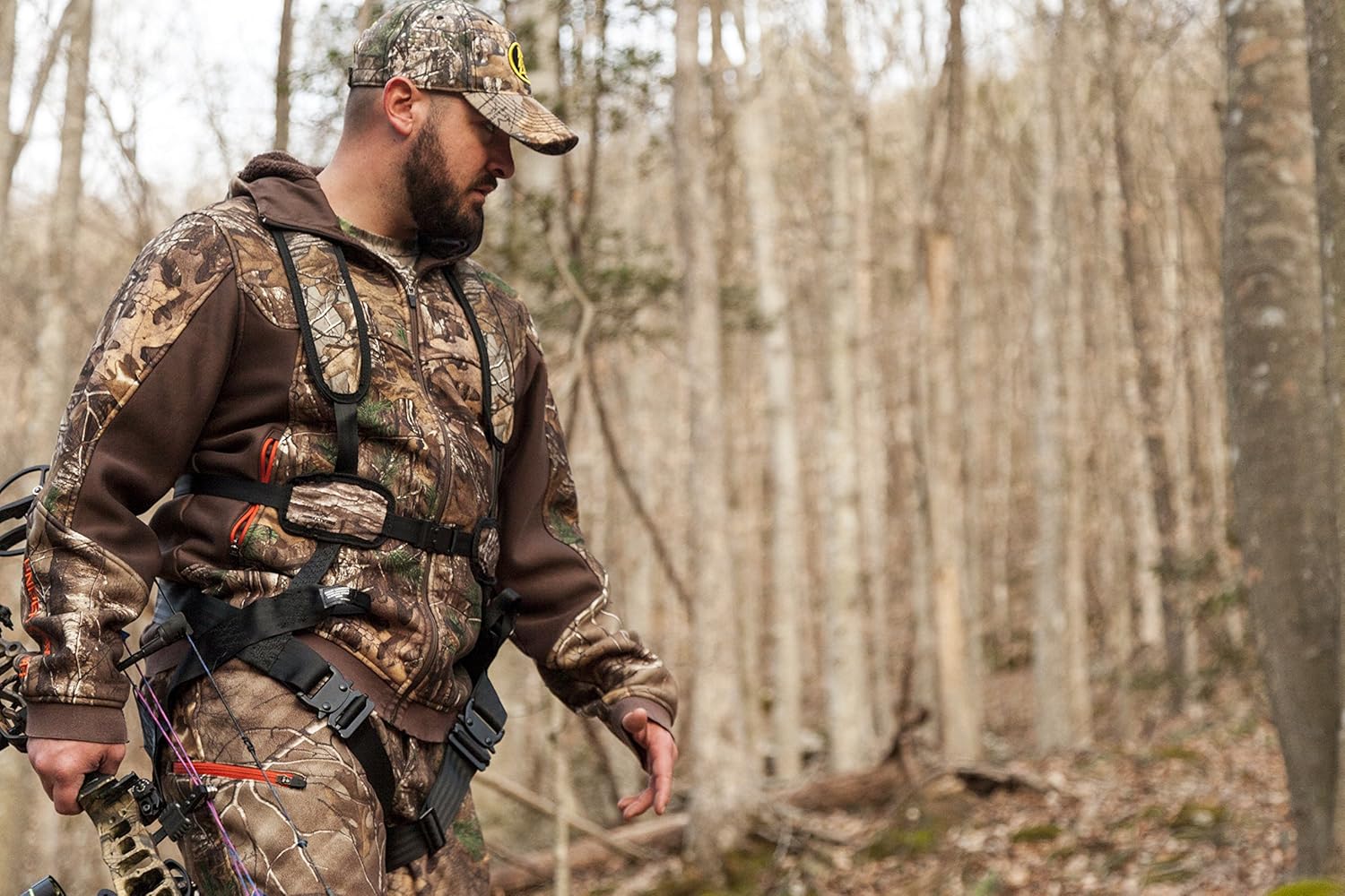 Hunter Safety System X-1 Bowhunter Treestand Safety Harness : Sports & Outdoors