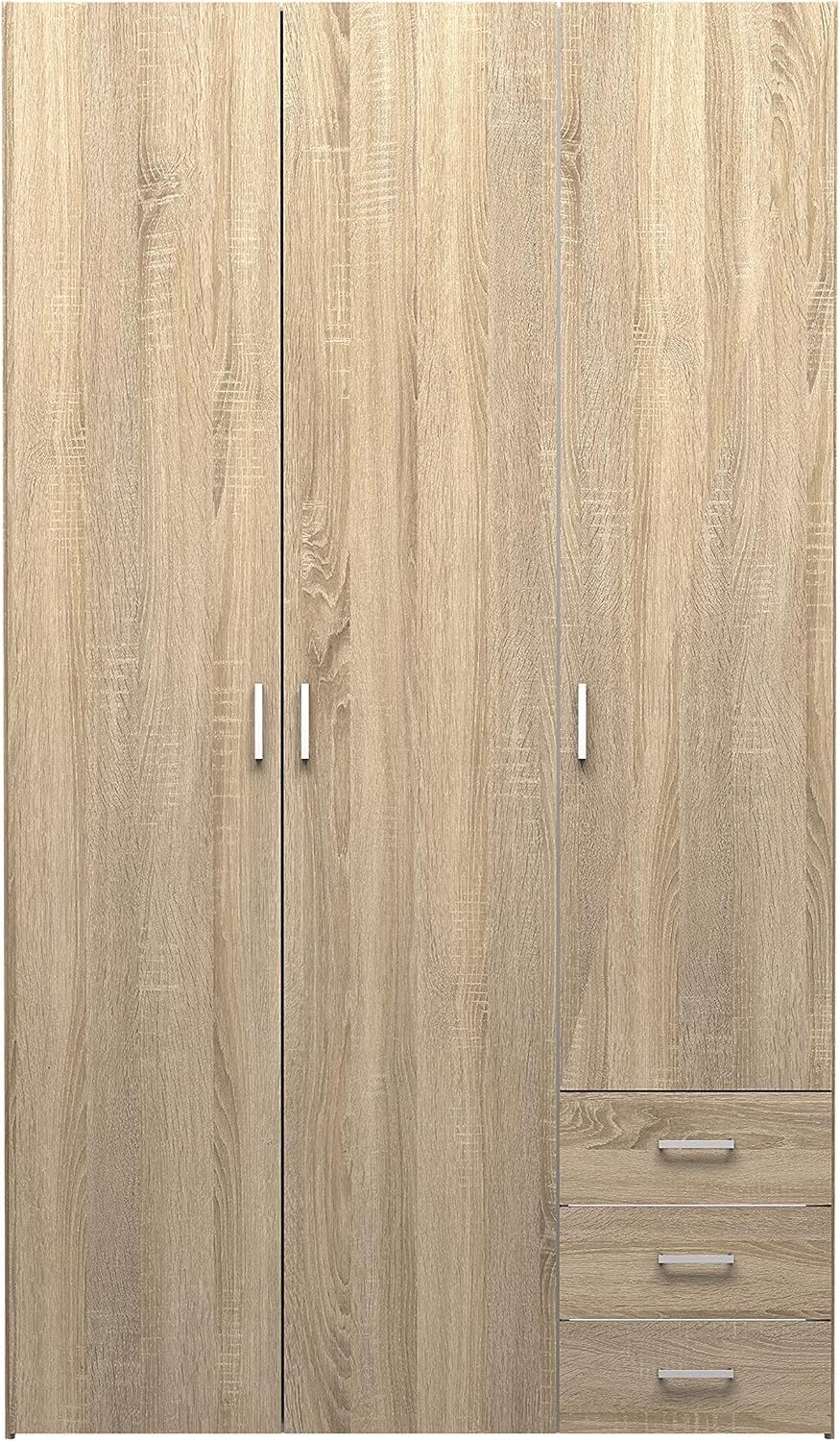 Furniture To Go, Oak, 3 Door Wardrobe - Image 3