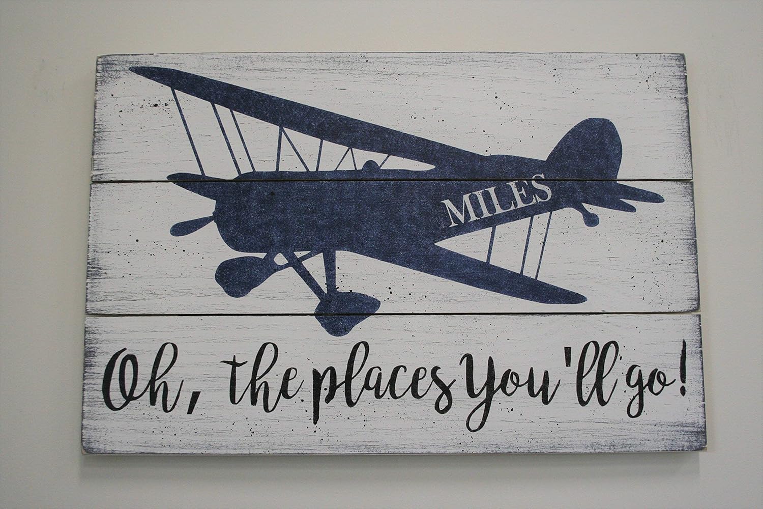 Amazon Com Boys Nursery Wall Decor Vintage Airplane Nursery Decor