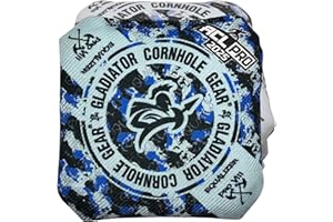 GLADIATOR CORNHOLE GEAR Gladiator | ACL Cornhole Bags | Professional Cornhole Bags Slick and Stick | Regulation Size Weight