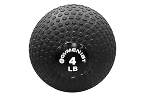 GYMENIST Weighted No Bounce Slam Ball Intensive Workout Training Gym Exercise Weight Balls Equipment