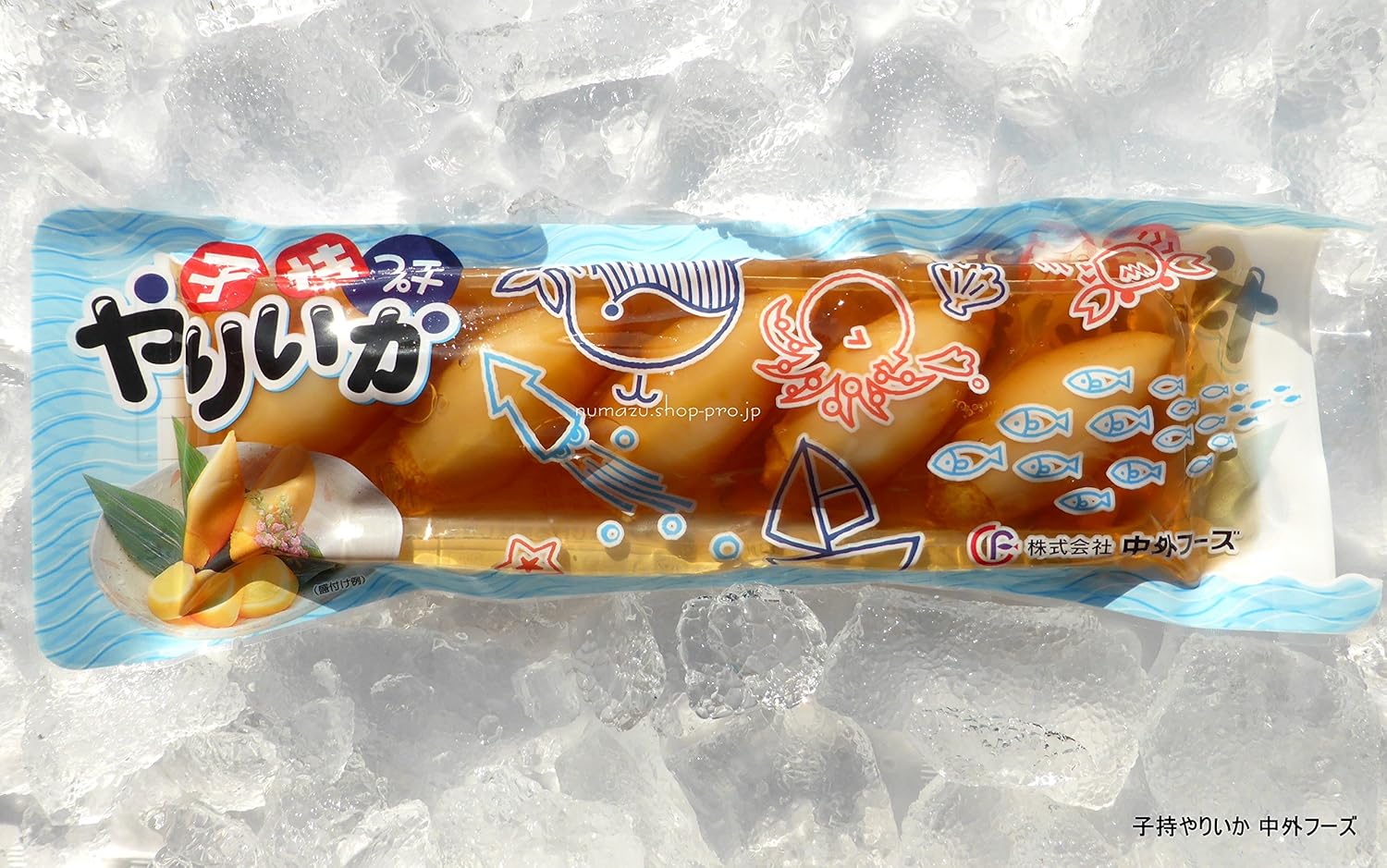 Amazon 中外 子持やりいか5尾ﾊﾟｯｸ 8入 中外フーズ 塩辛 珍味 通販