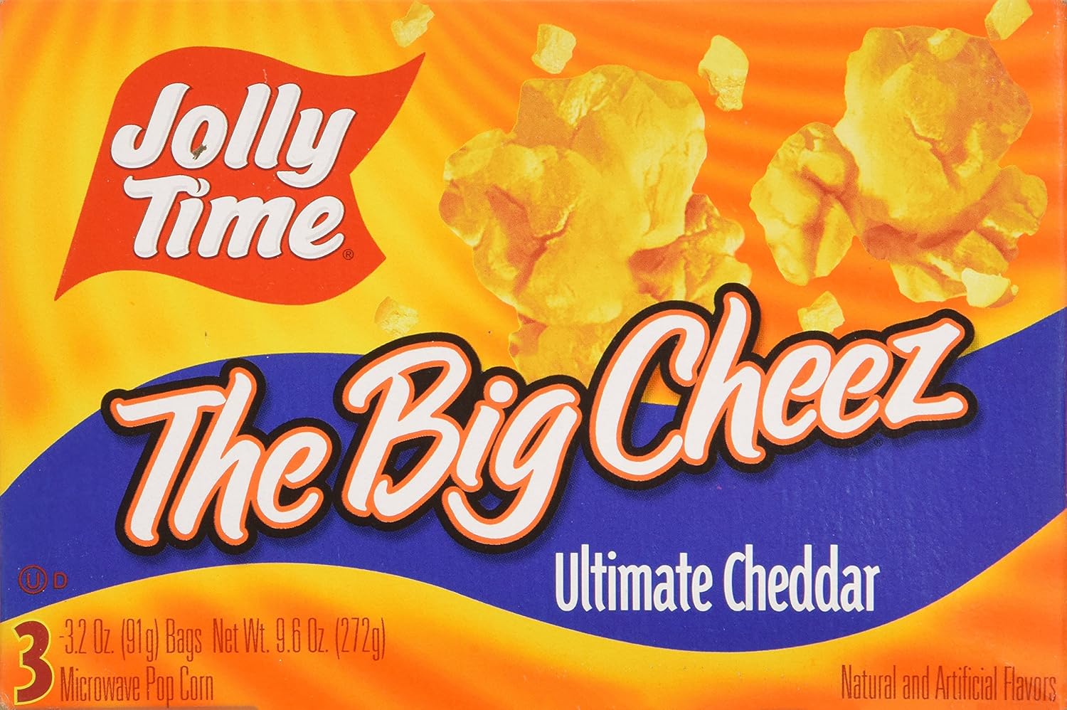 Jolly Time the Big Cheez Cheddar Cheese Microwave Popcorn