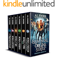 Elemental Origins: The Complete Series Bundle: (Water, Fire, Earth, Air, Aether, Ensemble Novel) (The Elemental Origins… book cover