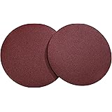 Woodstock D1338 12-Inch Diameter PSA 120 Grit Aluminum Oxide Sanding Disc, 2-Pack