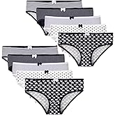 LOREZA ® 10 PACK Girls Cotton Briefs Pantys Underwear Various Motifs 2-15 Years