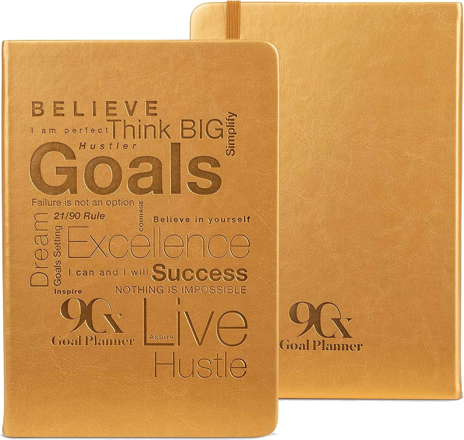 90X 90 Day Undated Goal Planner - Productivity Goals Daily Life Journal, Yarin