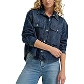 Wrangler Womens Women's Boxy Denim Shirt