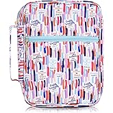 Bible Cover – Beautiful Bible Case with Inspiring Bible Verses for Women and Girls– Covers & Protects Your Prayer and Study Items - Keep His Word Close in This Unique Stylish Bag