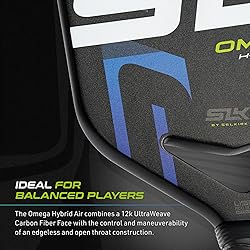 Selkirk Sport SLK Omega Pickleball Paddle Designed
