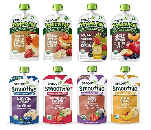 baby smoothie pouches