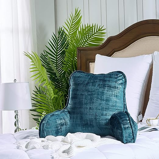 Amazon Com Home Soft Things Serenta Textured Velvet Bedrest