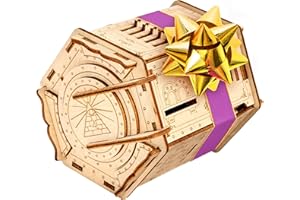 ESC WELT Fort Knox PRO - Escape Room in a Box - Brain Teaser Puzzle Box for Adults & Teens - 3D Puzzle for Adults - Puzzle Game - Cash Puzzle Money Box - Wooden Puzzle Box - Board Game for Adults