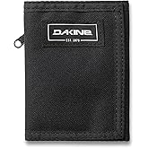 Dakine Trifold Wallet for Men, Hook &amp; Loop Closure, Black | Classic trifold wallet design; Rfid blocking security