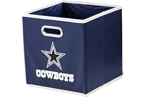 Franklin Sports NFL Dallas Cowboys Collapsible Storage Bin