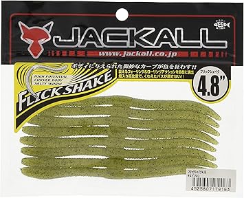 Amazon Jackall ジャッカル ワーム フリックシェイク4 8インチ モエビメロン Jackall ジャッカル ルアー