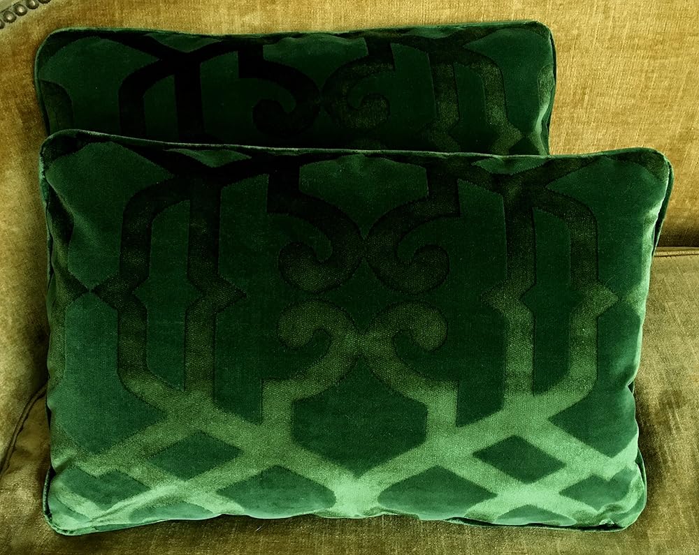 High End Gaufrage Velvet Fabric Custom Designer Throw