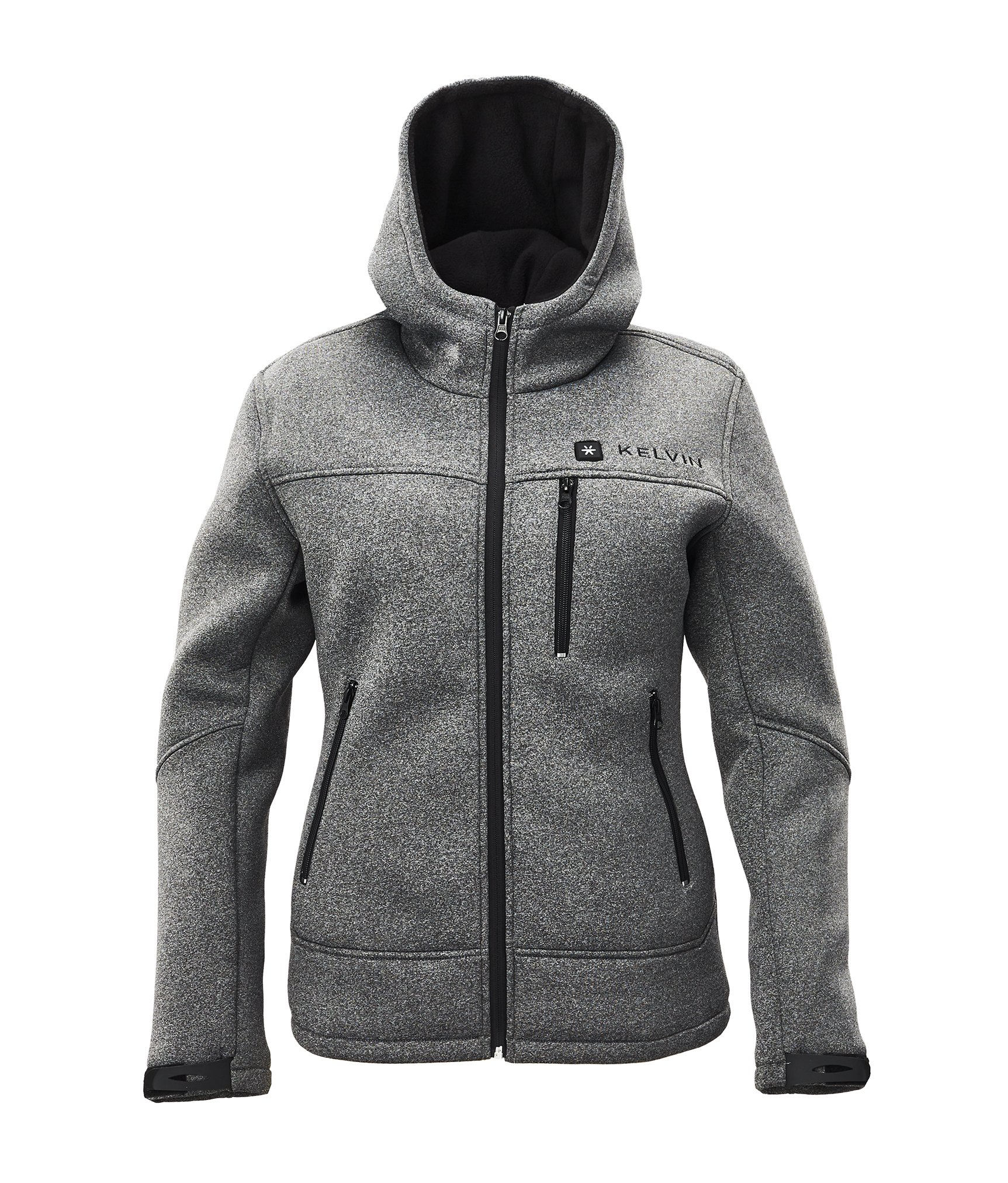 Kelvin Heated Jacket Women 5 Heat Zones, 10Hr Battery Best Heated