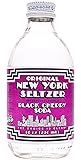 Original New York Seltzer Black Cherry, 10 Fluid Ounce (Pack of 12)