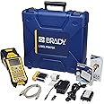 Brady M610 Handheld Label Maker with Hard Case (M610-KIT). Durability Meets The widest Range of Data Entry Options. Replaces BMP61,Yellow/Gray, Large