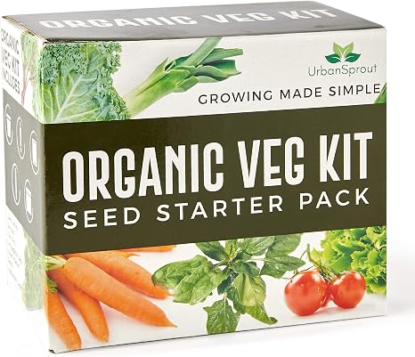 Vegetable Seeds Kit Grow Your Own Organic Veg 12 Varieties Eco Friendly Sustainable Gardening Gift Set Amazon Co Uk Garden Outdoors