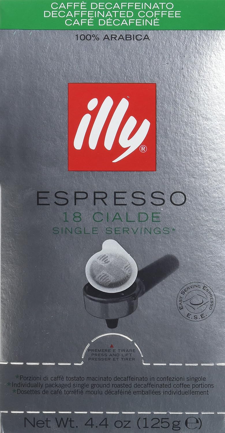 Illy Decaffeinated ESE Pods (2 Packs of 18) Amazon.co.uk Grocery