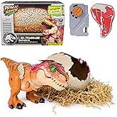 Primal Hatch Jurassic World Interactive Toy Dinosaur & Egg, Hatch & Train Your own Baby Dino with 100+ Sounds & Reactions, Kids Toys for Boys & Girls Aged 5 & Up