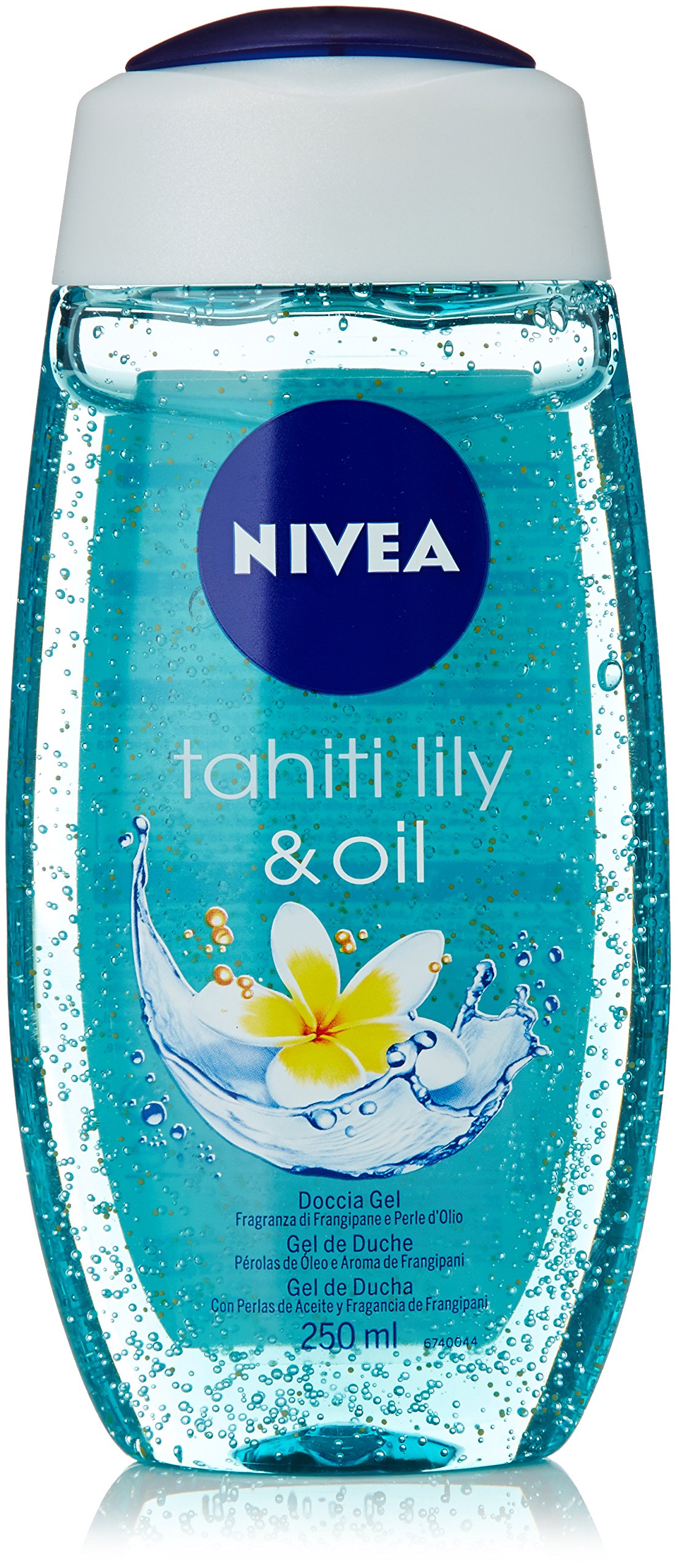 Nivea Shower Gel, Frangipane Fragrance and Oil Pearls, 250 ml