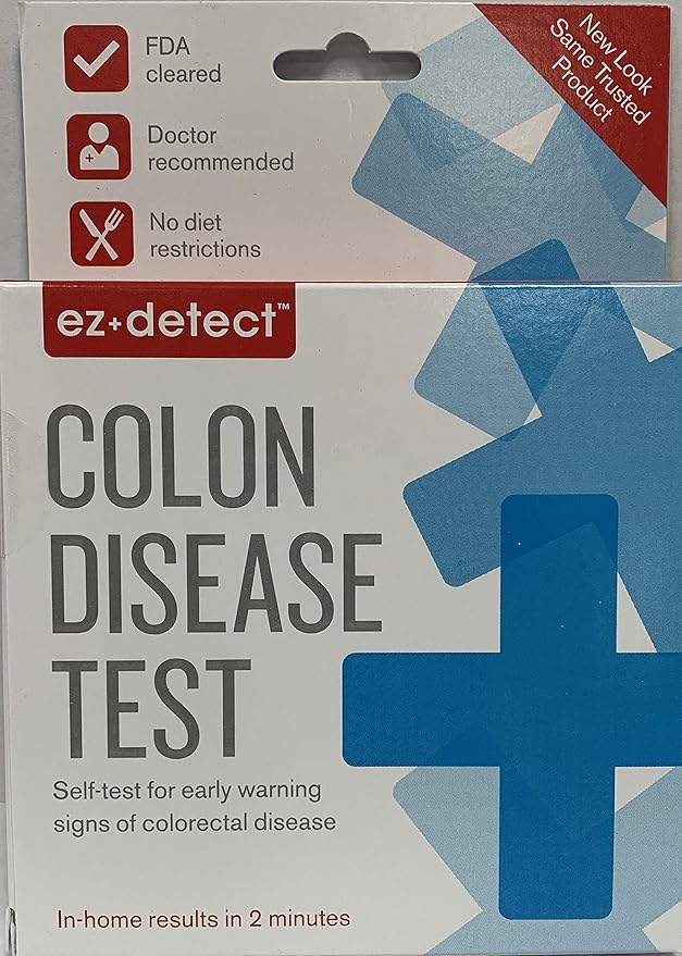 EZ Detect Colon Disease Test Kit 5 Test Pads, Pack of 4