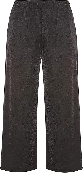 plus wide leg trousers