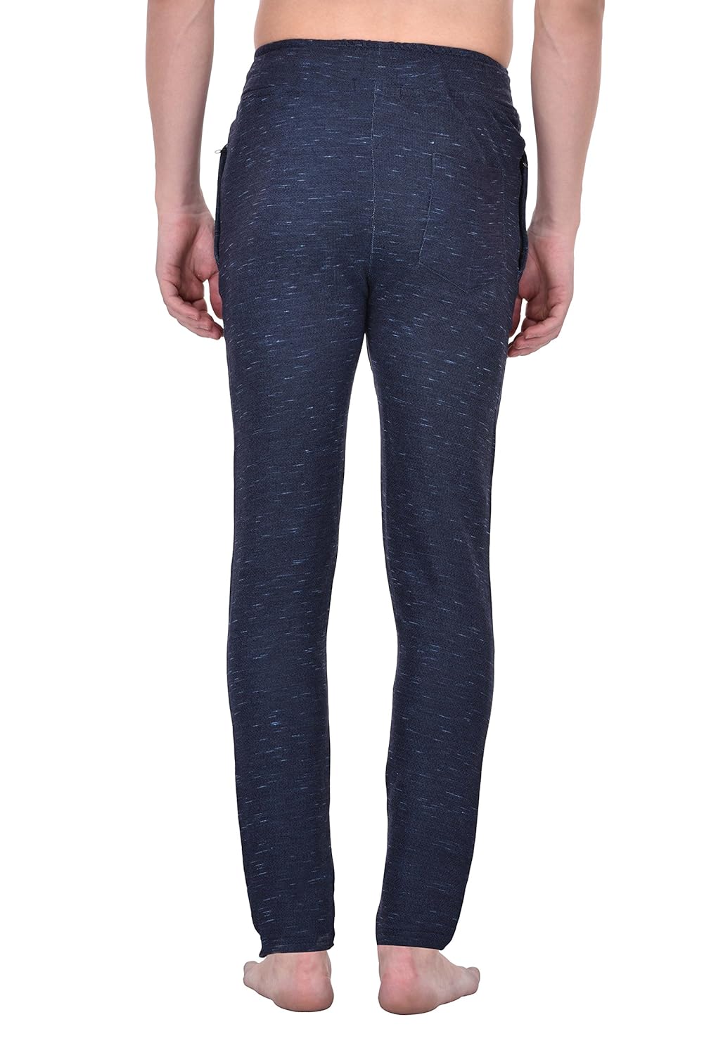 thread swag men&rsquo;s 100% cotton track pant (lounge pant) navy colour