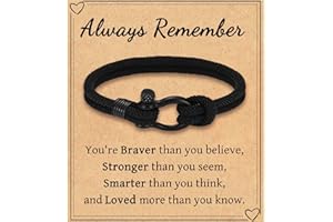 Leyung to My Boys Bracelet Gifts for Son Brother Grandson Nephew Guy Friends, Valentines Birthday Graduation Day Christmas Easter Gifts for Teenage Boys Men