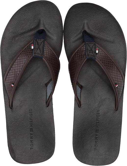 tommy hilfiger leather slippers